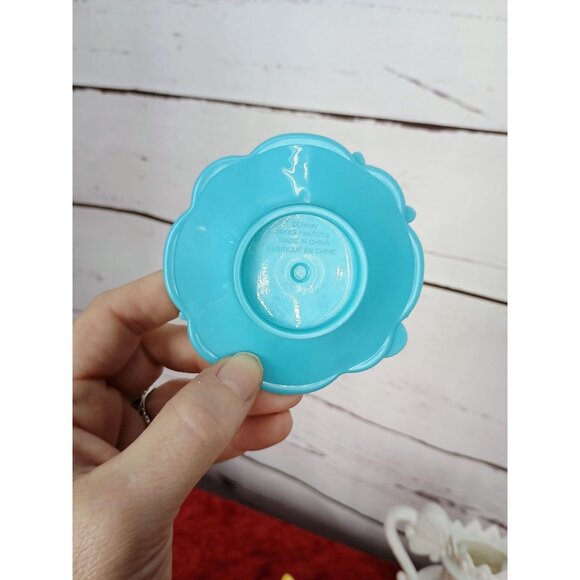 Disney Princess Tea Set With Plates Cups Teapot & Spoons For Kids Play Plastic M - Picture 4 of 8